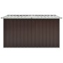 Brown garden storage box 171x99x93 cm by vidaXL, Outdoor storage boxes - Ref: Foro24-46272, Price: 172,99 €, Discount: %