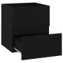 Black engineered wood sink cabinet 41x38.5x45 cm by vidaXL, Bathroom furniture - Ref: Foro24-804729, Price: 44,75 €, Discount: %