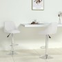 Kitchen stools 2 units white synthetic leather by vidaXL, Kitchen stools - Ref: Foro24-335179, Price: 137,92 €, Discount: %