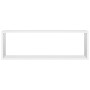 Cube wall shelves 2 pcs white plywood 80x15x26.5 cm by vidaXL, Shelves and shelves - Ref: Foro24-807106, Price: 33,55 €, Disc...