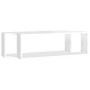 Wall shelf 2 pcs glossy white plywood 80x15x26.5cm by vidaXL, Shelves and shelves - Ref: Foro24-807124, Price: 39,23 €, Disco...