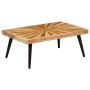 Solid mango wood coffee table 90x55x36 cm by vidaXL, Coffee table - Ref: Foro24-246163, Price: 112,02 €, Discount: %