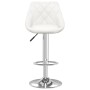 Kitchen stools 2 units white synthetic leather by vidaXL, Kitchen stools - Ref: Foro24-335179, Price: 137,92 €, Discount: %