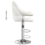 Kitchen stools 2 units white synthetic leather by vidaXL, Kitchen stools - Ref: Foro24-335179, Price: 137,92 €, Discount: %