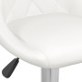 Kitchen stools 2 units white synthetic leather by vidaXL, Kitchen stools - Ref: Foro24-335179, Price: 137,92 €, Discount: %