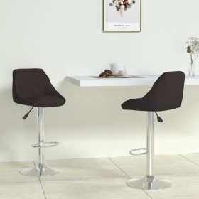 Kitchen stools 2 units black synthetic leather by vidaXL, Kitchen stools - Ref: Foro24-335180, Price: 147,55 €, Discount: %