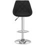 Kitchen stools 2 units black synthetic leather by vidaXL, Kitchen stools - Ref: Foro24-335180, Price: 138,92 €, Discount: %