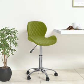 Light Green Velvet Swivel Dining Chair by vidaXL, dining chairs - Ref: Foro24-334936, Price: 64,47 €, Discount: %