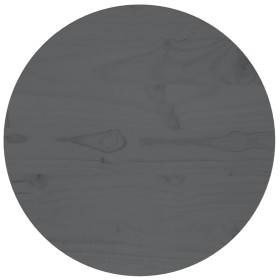 Solid gray pine wood table surface Ø40x2.5 cm by vidaXL, Table tops - Ref: Foro24-813666, Price: 25,99 €, Discount: %