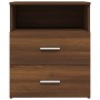 Oak brown bedside table 50x32x60 cm by vidaXL, Nightstands - Ref: Foro24-815862, Price: 58,46 €, Discount: %