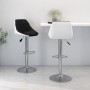 Kitchen stools 2 units black and white synthetic leather by vidaXL, Kitchen stools - Ref: Foro24-335240, Price: 138,92 €, Dis...