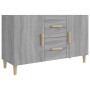 Aparador de madera de ingeniería gris Sonoma 100x36x60 cm de vidaXL, Aparadores - Ref: Foro24-817466, Precio: 92,15 €, Descue...