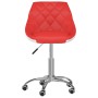 Swivel dining chairs 2 pcs red and white synthetic leather by vidaXL, dining chairs - Ref: Foro24-335261, Price: 92,99 €, Dis...