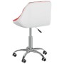 Swivel dining chairs 2 pcs red and white synthetic leather by vidaXL, dining chairs - Ref: Foro24-335261, Price: 92,99 €, Dis...