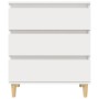 Aparador de madera contrachapada blanco 60x35x70 cm de vidaXL, Aparadores - Ref: Foro24-823040, Precio: 76,57 €, Descuento: %