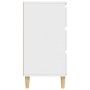 Aparador de madera contrachapada blanco 60x35x70 cm de vidaXL, Aparadores - Ref: Foro24-823040, Precio: 76,57 €, Descuento: %