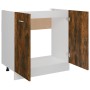 Armario bajo fregadero madera ingeniería roble 80x46x81,5 cm de vidaXL, Armarios de cocina - Ref: Foro24-815564, Precio: 64,1...