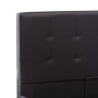 Cama canapé hidráulica cuero sintético negro 90x200 cm de vidaXL, Camas y somieres - Ref: Foro24-285510, Precio: 274,34 €, De...