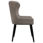 Dining chairs 2 units taupe gray fabric by vidaXL, dining chairs - Ref: Foro24-282524, Price: 152,59 €, Discount: %