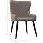 Dining chairs 2 units taupe gray fabric by vidaXL, dining chairs - Ref: Foro24-282524, Price: 152,59 €, Discount: %