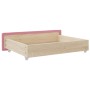 Cajones de cama 2 uds madera de ingeniería y terciopelo rosa de vidaXL, Camas y accesorios - Ref: Foro24-833919, Precio: 66,6...