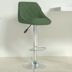 Dark Green Velvet Kitchen Stool by vidaXL, Kitchen stools - Ref: Foro24-335297, Price: 83,22 €, Discount: %