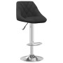 Kitchen stool 2 units in black velvet by vidaXL, Kitchen stools - Ref: Foro24-335302, Price: 120,19 €, Discount: %