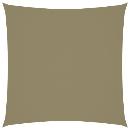 Toldo de vela cuadrado tela Oxford beige 4x4 m de vidaXL, Sombrillas - Ref: Foro24-135139, Precio: 52,21 €, Descuento: %