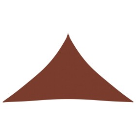 Terracotta Oxford fabric triangular sail awning 2.5x2.5x3.5 m by vidaXL, Umbrellas - Ref: Foro24-135389, Price: 24,22 €, Disc...