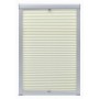 Cream pleated blind SK06 by vidaXL, Blinds and blinds - Ref: Foro24-133544, Price: 49,48 €, Discount: %