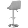 Kitchen stool 2 units in light gray velvet by vidaXL, Kitchen stools - Ref: Foro24-335305, Price: 120,47 €, Discount: %