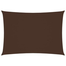 Rectangular sail awning brown Oxford fabric 3.5x4.5 m by vidaXL, Umbrellas - Ref: Foro24-135819, Price: 44,78 €, Discount: %