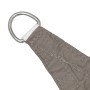 Toldo de vela rectangular tela Oxford gris taupe 2x5 m de vidaXL, Sombrillas - Ref: Foro24-135424, Precio: 40,99 €, Descuento: %