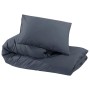 Anthracite light microfiber duvet cover set 135x200 cm by vidaXL, Duvet covers - Ref: Foro24-135941, Price: 15,78 €, Discount: %