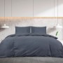 Anthracite light microfiber duvet cover set 140x200 cm by vidaXL, Duvet covers - Ref: Foro24-135937, Price: 16,30 €, Discount: %