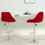 Kitchen stool 2 units in red wine color velvet by vidaXL, Kitchen stools - Ref: Foro24-335311, Price: 137,43 €, Discount: %