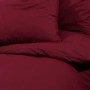 Light burgundy microfiber duvet cover set 260x240 cm by vidaXL, Duvet covers - Ref: Foro24-136036, Price: 26,97 €, Discount: %