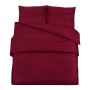 Burgundy light microfiber duvet cover set 140x200 cm by vidaXL, Duvet covers - Ref: Foro24-136030, Price: 14,74 €, Discount: %