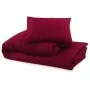 Burgundy cotton duvet cover set 260x220 cm by vidaXL, Duvet covers - Ref: Foro24-136189, Price: 34,00 €, Discount: %
