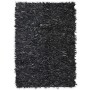 Shaggy genuine leather rug 190x280 cm gray by vidaXL, Rugs - Ref: Foro24-245251, Price: 163,99 €, Discount: %