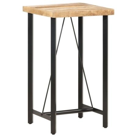 Solid rough mango wood bar table 60x60x107 cm by vidaXL, Kitchen and dining tables - Ref: Foro24-286610, Price: 281,99 €, Dis...