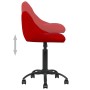 2pcs Red Wine Red Velvet Swivel Dining Chairs by vidaXL, dining chairs - Ref: Foro24-335377, Price: 89,43 €, Discount: %