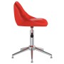 Sillas de comedor giratorias 2 uds cuero sintético rojo de vidaXL, Sillas de comedor - Ref: Foro24-335391, Precio: 96,74 €, D...