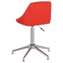 Swivel dining chairs 2 pcs red synthetic leather by vidaXL, dining chairs - Ref: Foro24-335391, Price: 96,74 €, Discount: %