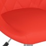 Sillas de comedor giratorias 2 uds cuero sintético rojo de vidaXL, Sillas de comedor - Ref: Foro24-335391, Precio: 96,74 €, D...