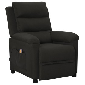 Sillón de masaje de tela negro de vidaXL, Sillones de masaje eléctricos - Ref: Foro24-342353, Precio: 207,03 €, Descuento: %