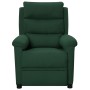 Sillón reclinable de tela verde oscuro de vidaXL, Sillones - Ref: Foro24-342345, Precio: 215,02 €, Descuento: %