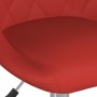 Drehbare Esszimmerstühle, 2 Stück, rot, rotes Kunstleder von vidaXL, Essstühle - Ref: Foro24-335395, Preis: 96,47 €, Rabatt: %