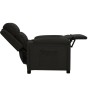 Sillón reclinable de tela negro de vidaXL, Sillones - Ref: Foro24-342341, Precio: 202,57 €, Descuento: %