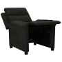 Sillón reclinable de tela negro de vidaXL, Sillones - Ref: Foro24-342341, Precio: 202,57 €, Descuento: %